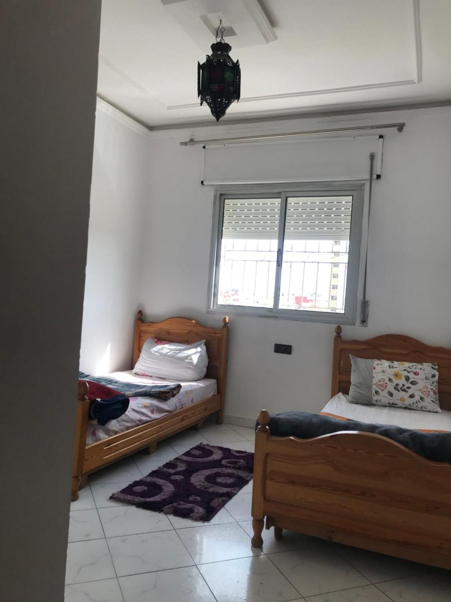 Appartement Familal A Trois Chambres En Face Marjane & Hotel Ahlen Tanger Exterior foto